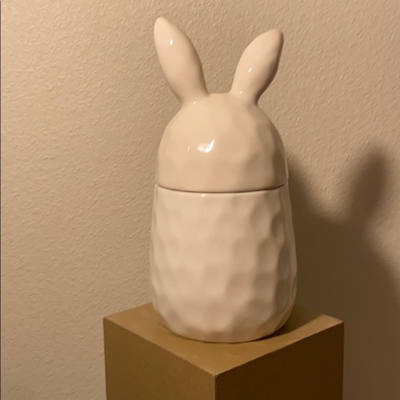 Whimsical Cupboard Bunny 🐰 Canister/Cookie Jar - Picture 3 of 8